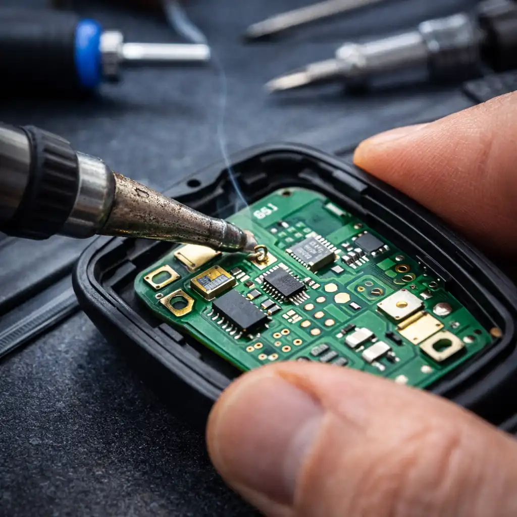 Autoschlüssel reparieren