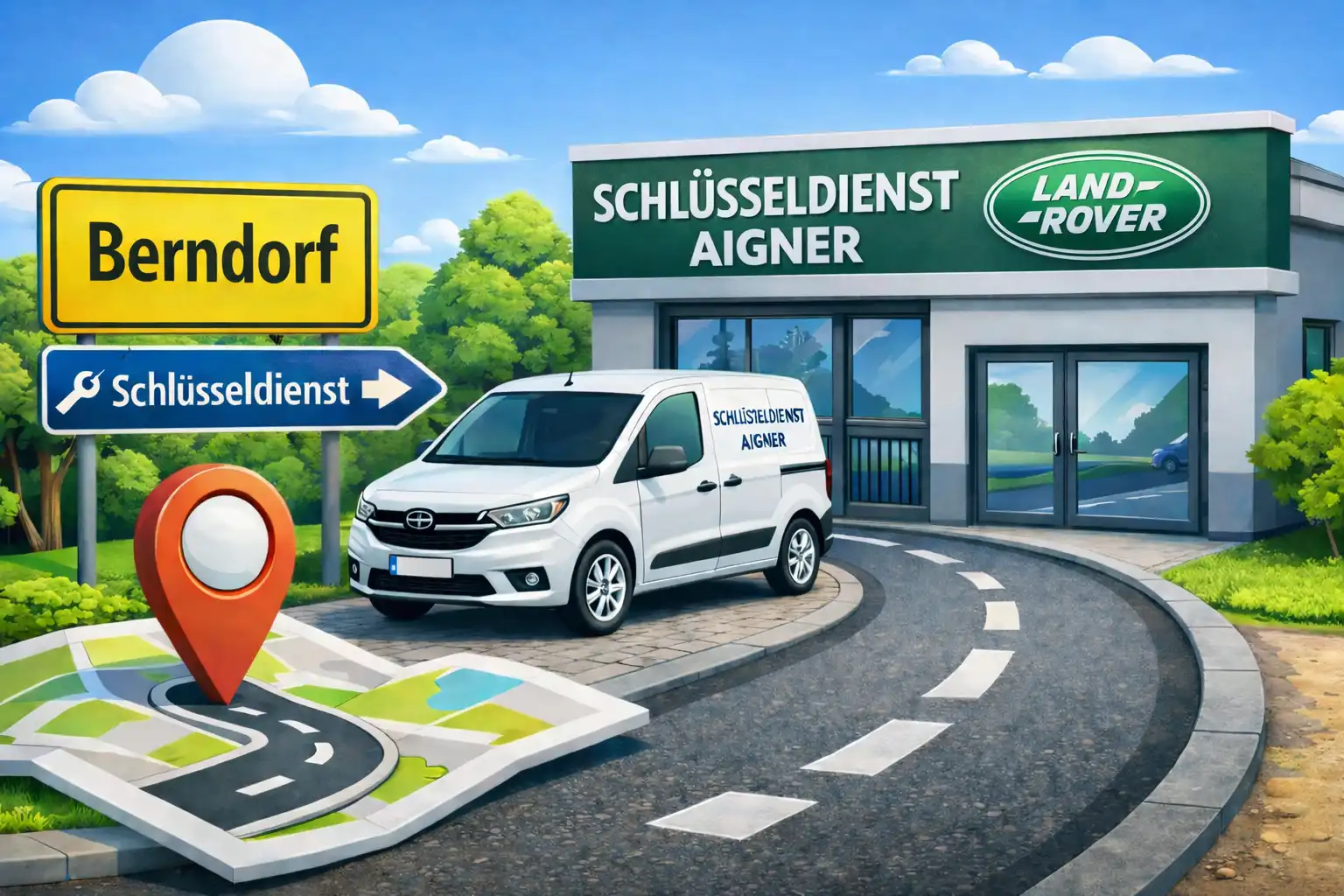 Land Rover Autoschlüssel fräsen, programmieren und reparieren in Berndorf